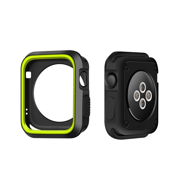 Soft cover For Apple Watch case 44mm 40mm 42mm 38mm protective