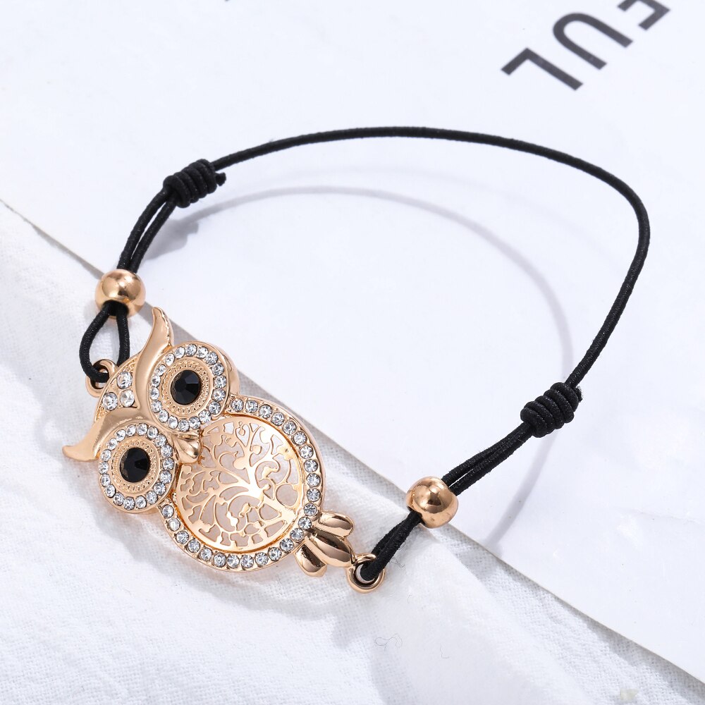 New tree of life Owl Charm Bracelets