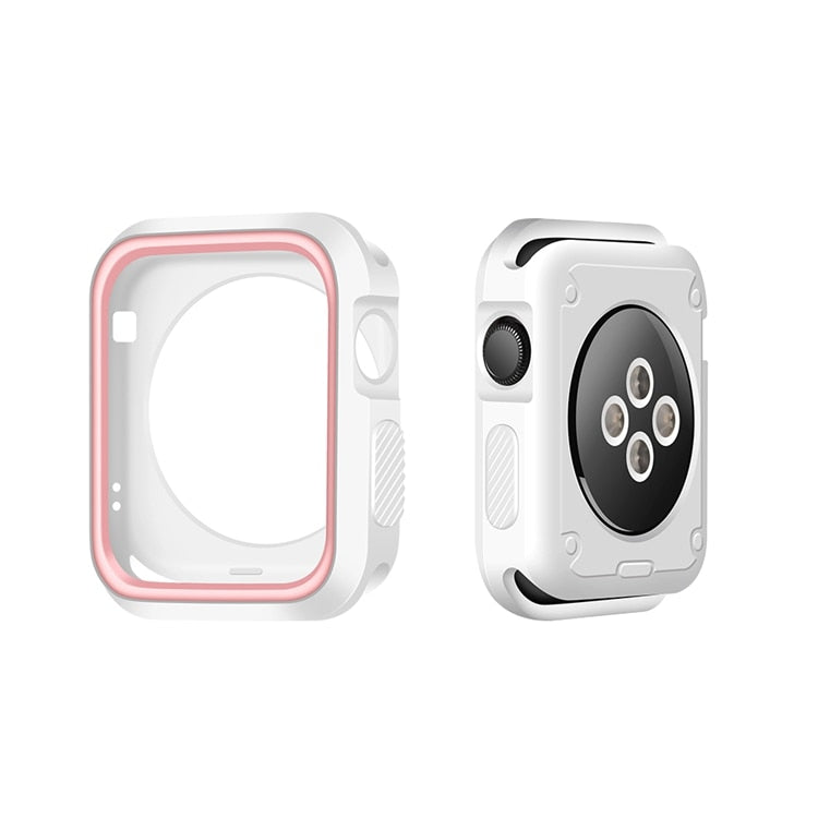 Soft cover For Apple Watch case 44mm 40mm 42mm 38mm protective