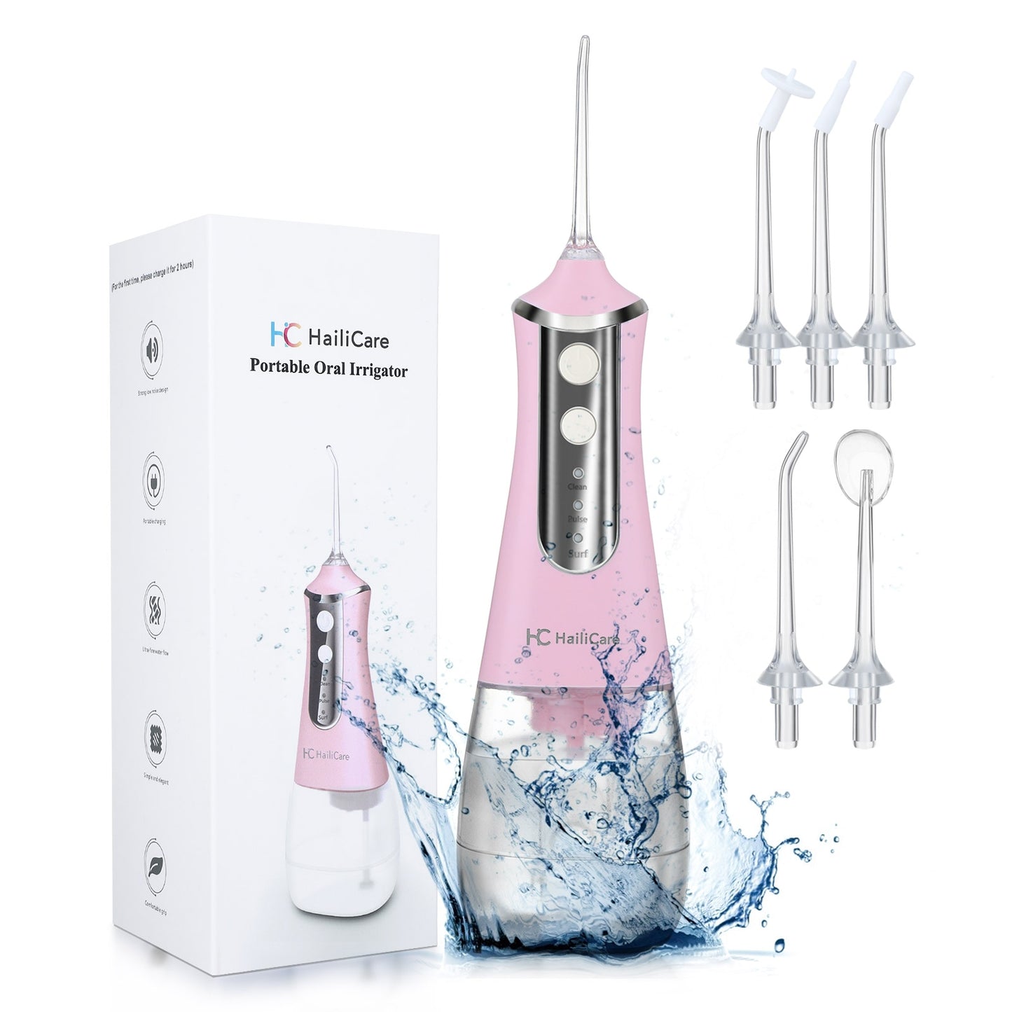 USB Rechargeable Electric Oral Irrigator Tooth Cleaner